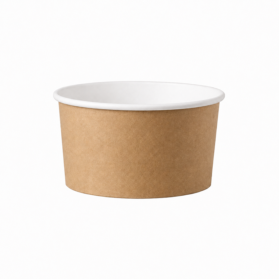 MISKA PAP. 1000 ML BIAŁA/KRAFT (FI149) A300
